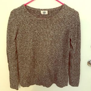 Old Navy Grey Heathered Sweater